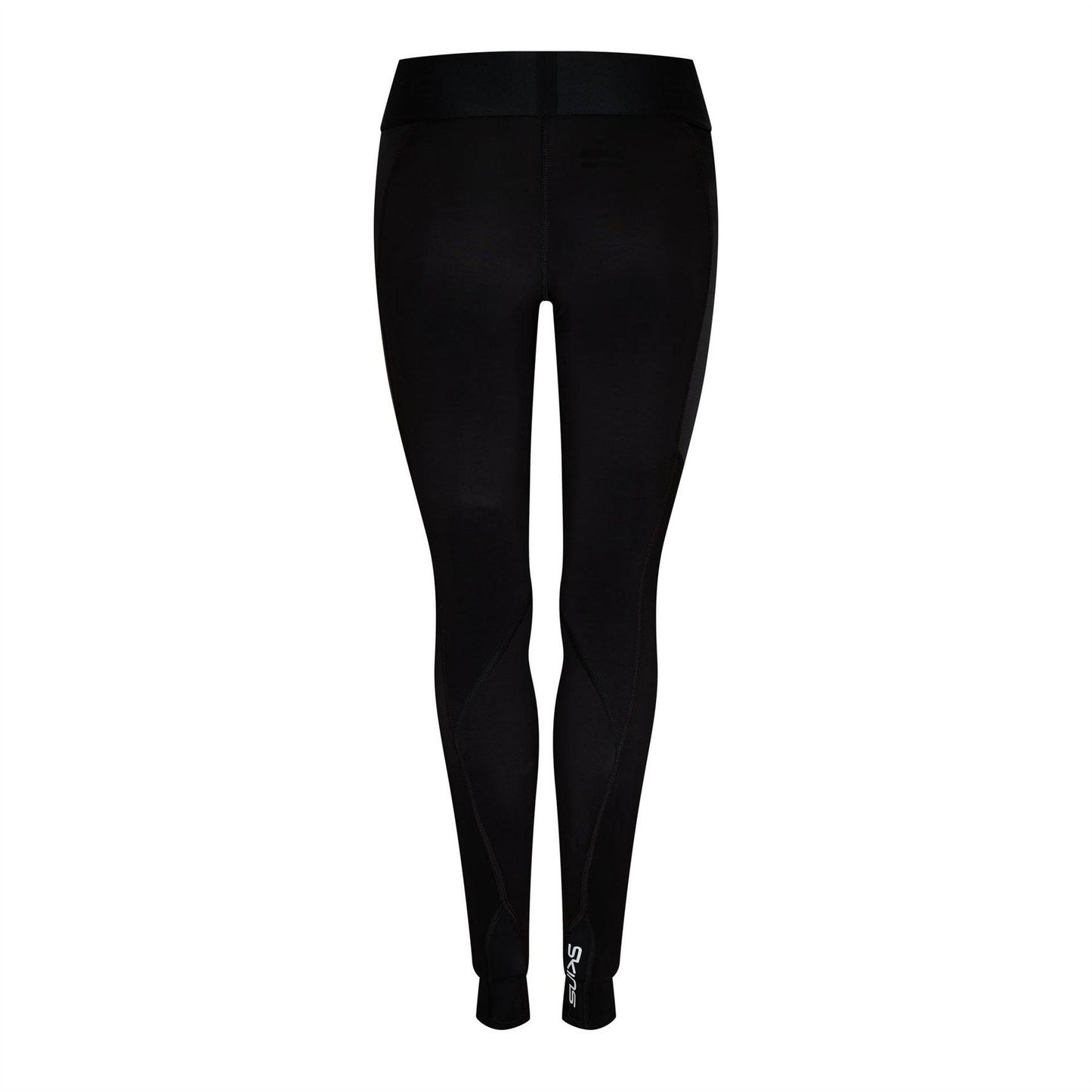 Black - Back - Skins Womens-Ladies Series-3 Thermal Leggings