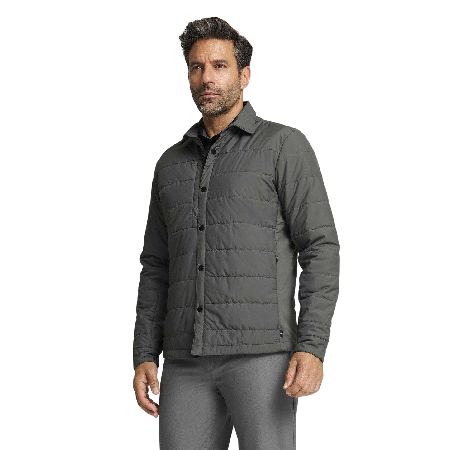 Mineral Grey - Side - Puma Mens Country Performance Jacket