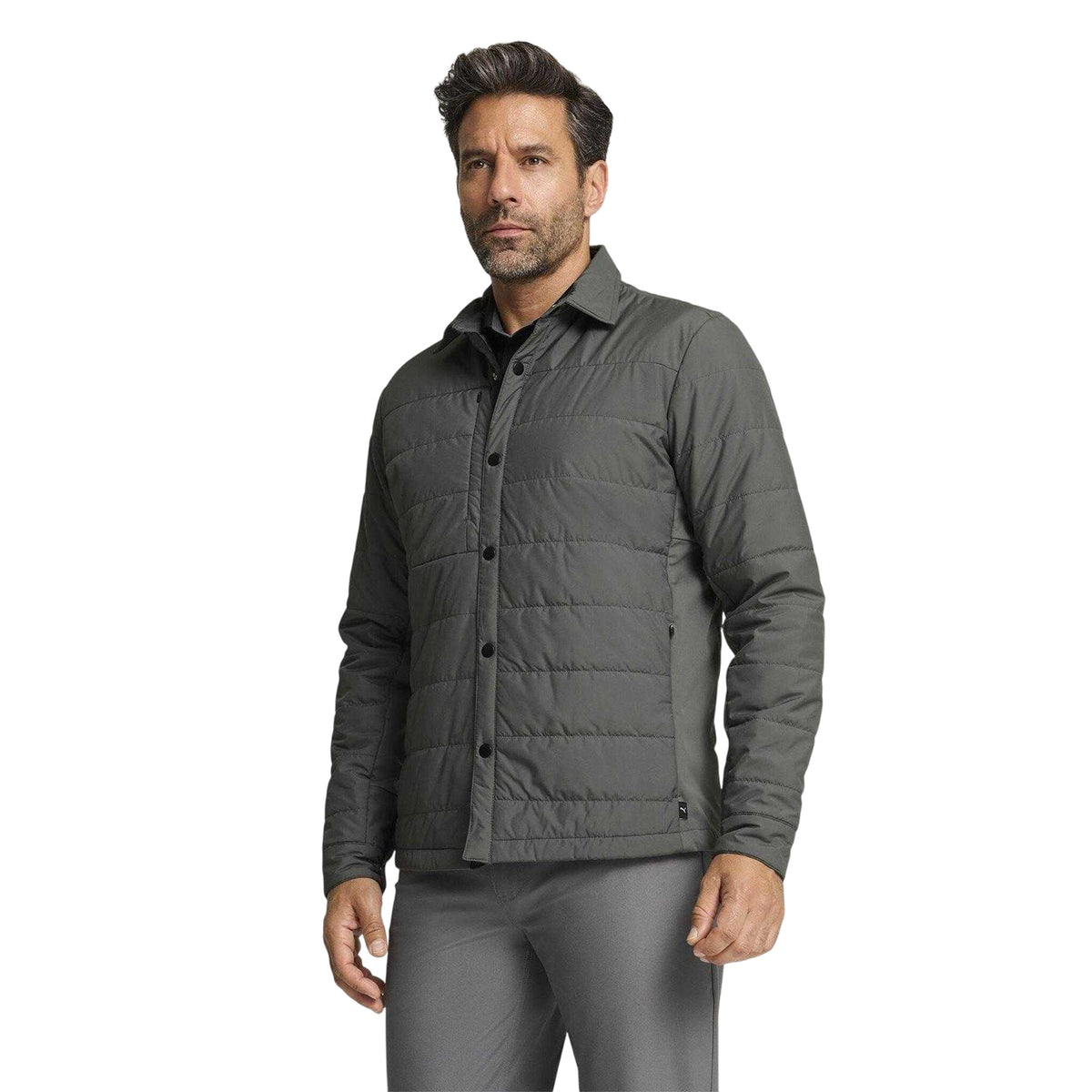 Mineral Grey - Side - Puma Mens Country Performance Jacket