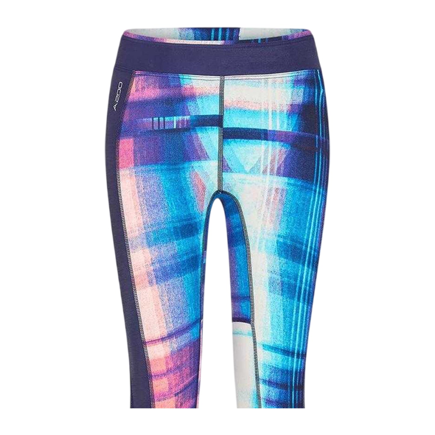 Multicoloured - Side - Skins Womens-Ladies Performance Gym Leggings