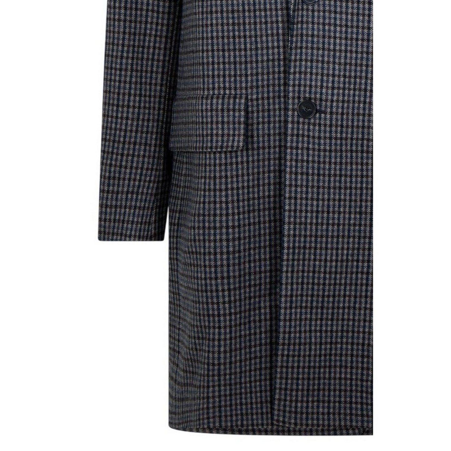 Grey - Lifestyle - Lacoste Mens Lapel Collar Trench Coat