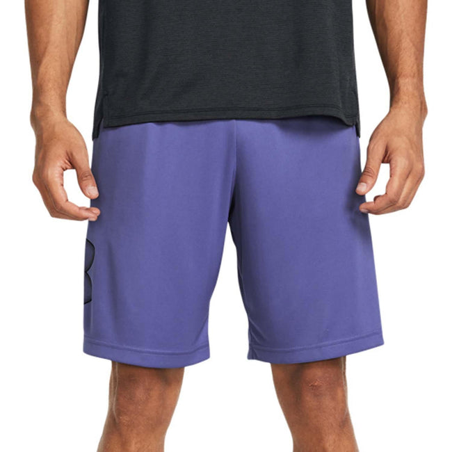 Purple - Side - Under Armour Mens Tech Graphic Shorts