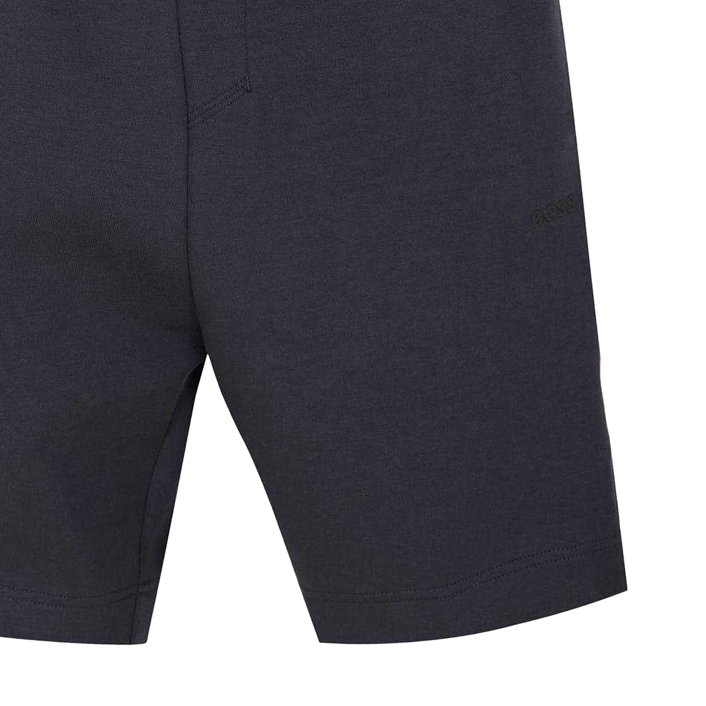 Dark Blue - Side - Boss Mens Headlo 1 Fleece Sport Shorts