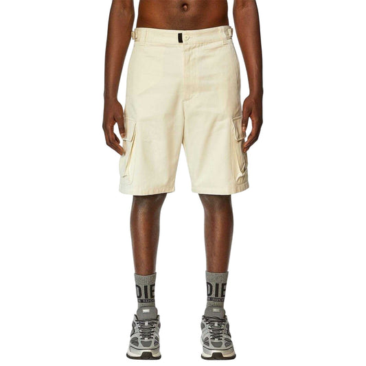 Vaporous Grey - Front - Diesel Mens Argym Cargo Shorts