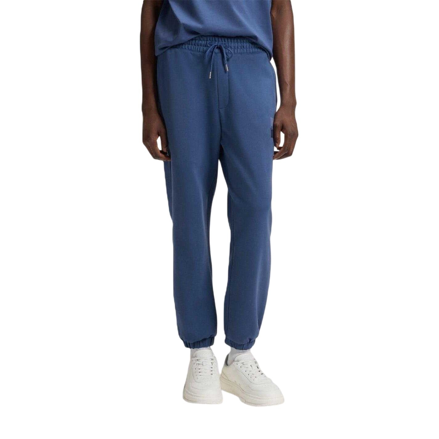 Medium Blue - Lifestyle - Hugo Mens Dusplitan Logo Joggers