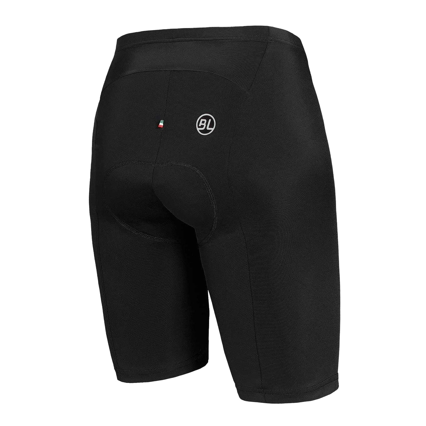 Black - Back - Bicycle Line Mens Kermesse Cycling Shorts