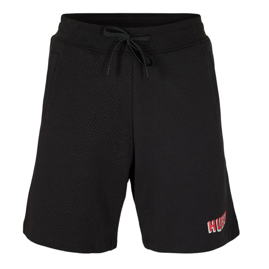 Black - Front - Hugo Mens Diqoshort Woven Shorts