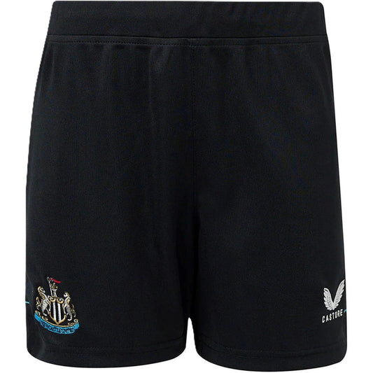 Caviar-Absolute White - Front - Castore Childrens-Kids Newcastle United FC Football Shorts