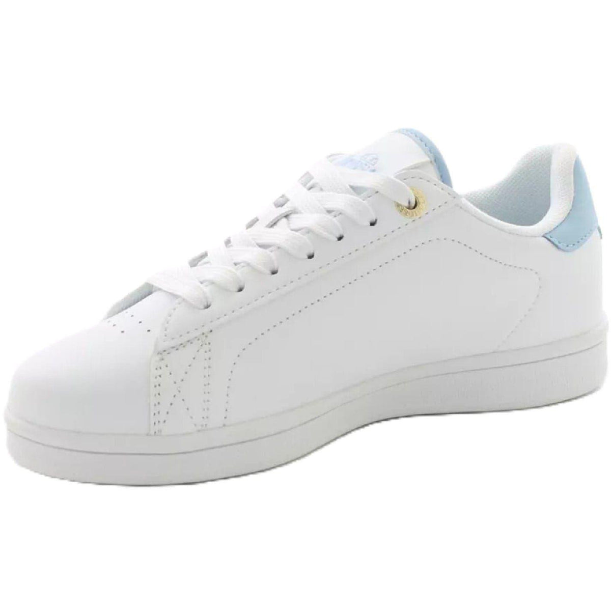 White-Skyblue Washed - Side - Ellesse Womens-Ladies Trainers