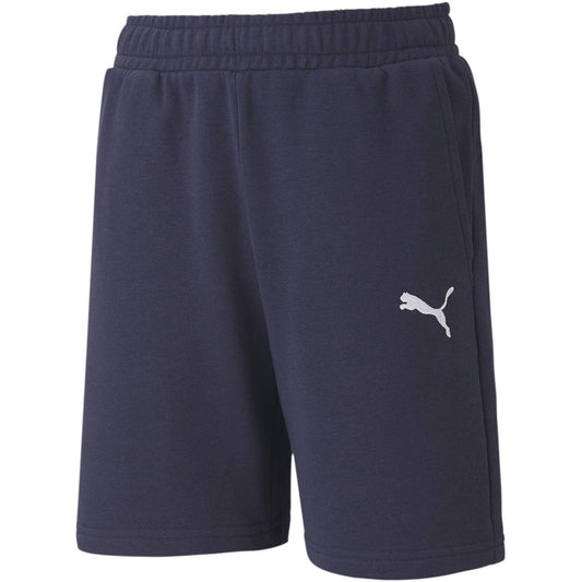 Peacoat - Front - Puma Childrens-Kids TeamGoal 23 Casuals Shorts