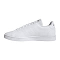 White - Back - Adidas Womens-Ladies Advantage Base Trainers