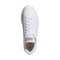White - Lifestyle - Adidas Womens-Ladies Advantage Base Trainers