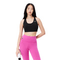 Black - Lifestyle - Lacoste Womens-Ladies Stretch Breathable Sport Bralette