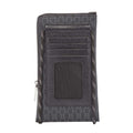 Black - Back - Boss Mens Metropole Leather Mobile Phone Holder