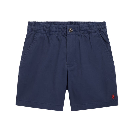 Navy - Front - Ralph Lauren Boys Chino Shorts