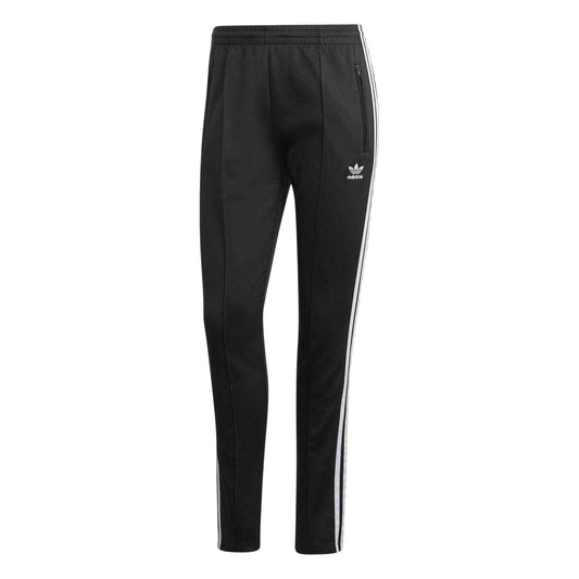 Black-White - Front - Adidas Mens Classic Joggers