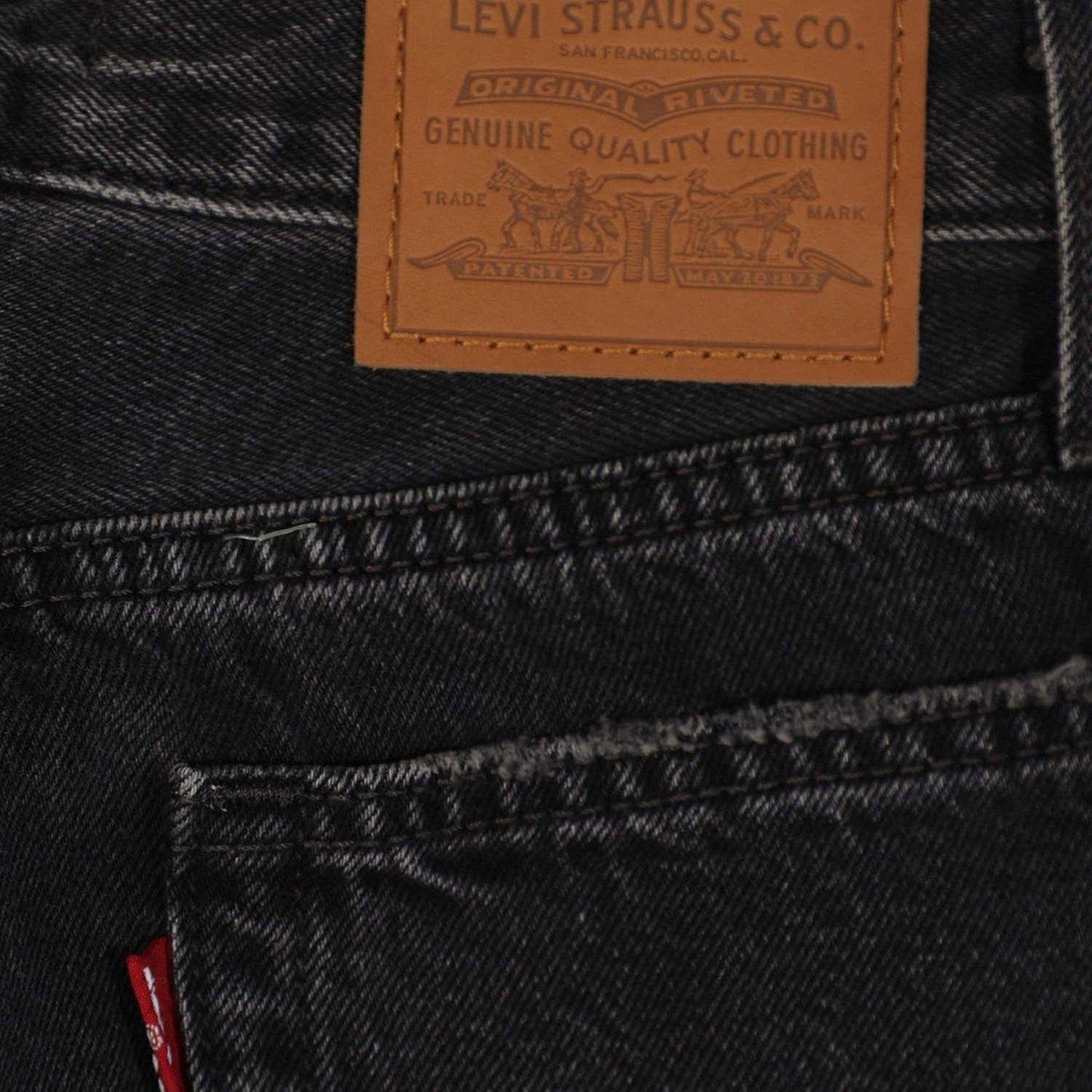 Black - Lifestyle - Levis Womens-Ladies Wedgie Straight Leg Jeans