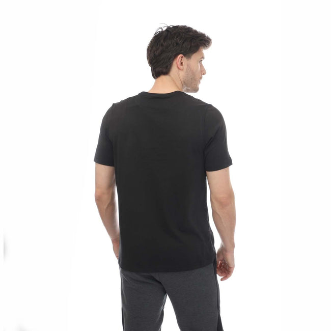 Black - Back - Puma Mens Sportstyle Logo T-Shirt