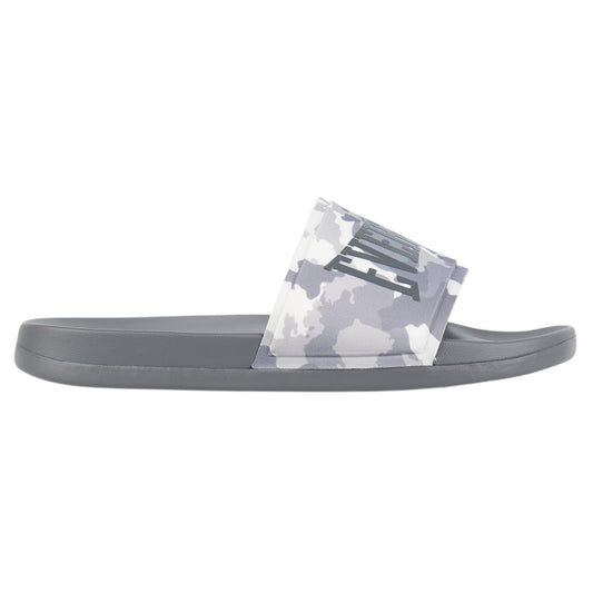Grey - Front - Everlast Childrens-Kids Godan Camouflage Flat Sliders