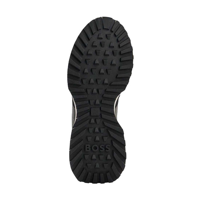 Black - Lifestyle - Boss Mens Jonah Running Trainers