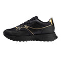 Black-Gold - Back - Boss Mens Jonah Running Trainers