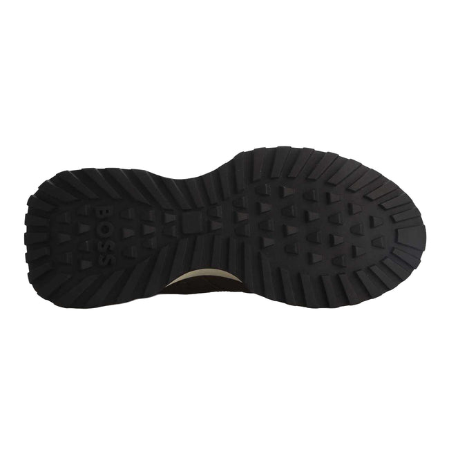 Green - Close up - Boss Mens Jonah Running Trainers