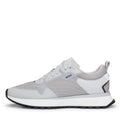 White-Grey - Back - Boss Mens Jonah Running Trainers