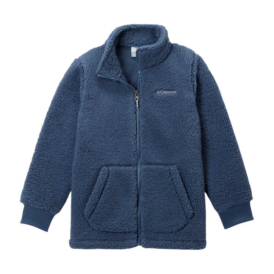 Blue - Front - Columbia Childrens-Kids Fleece Full Zip Jacket