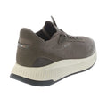 Green - Back - Boss Mens TTNM EVO Leather Trainers