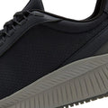 Black - Close up - Boss Mens TTNM EVO Leather Trainers