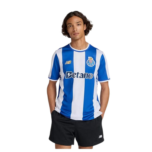 Blue-White - Front - FC Porto Mens 2025-26 Home Shirt