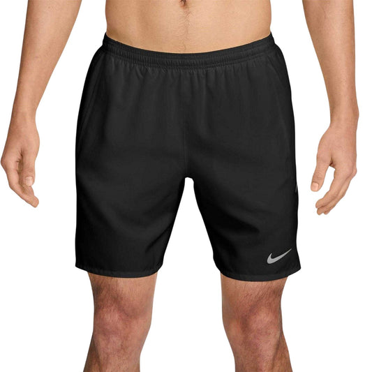 Black - Front - Nike Mens Miler Performance Running Shorts