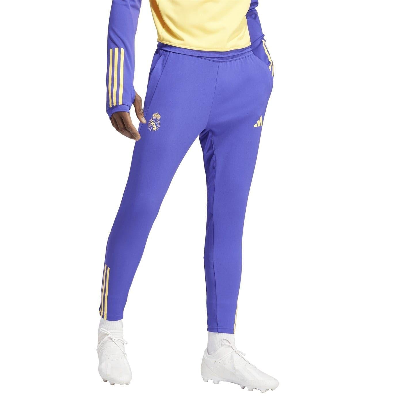 Blue - Pack Shot - Adidas Mens Tiro 23 Real Madrid CF Tracksuit Bottoms