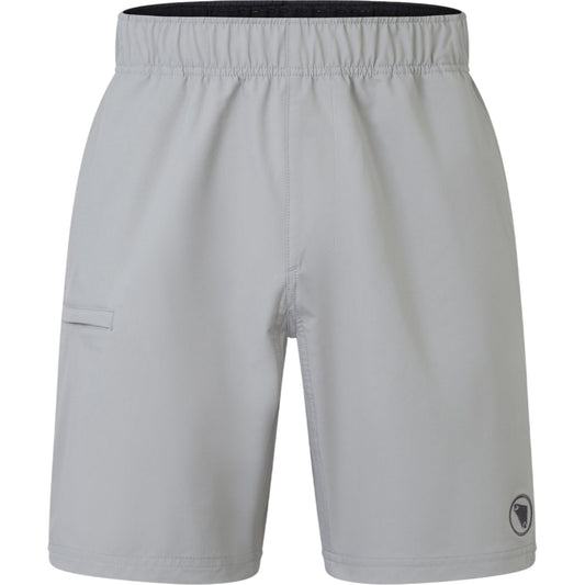 Grey - Front - Endura Mens Loop Baggy Cycling Shorts