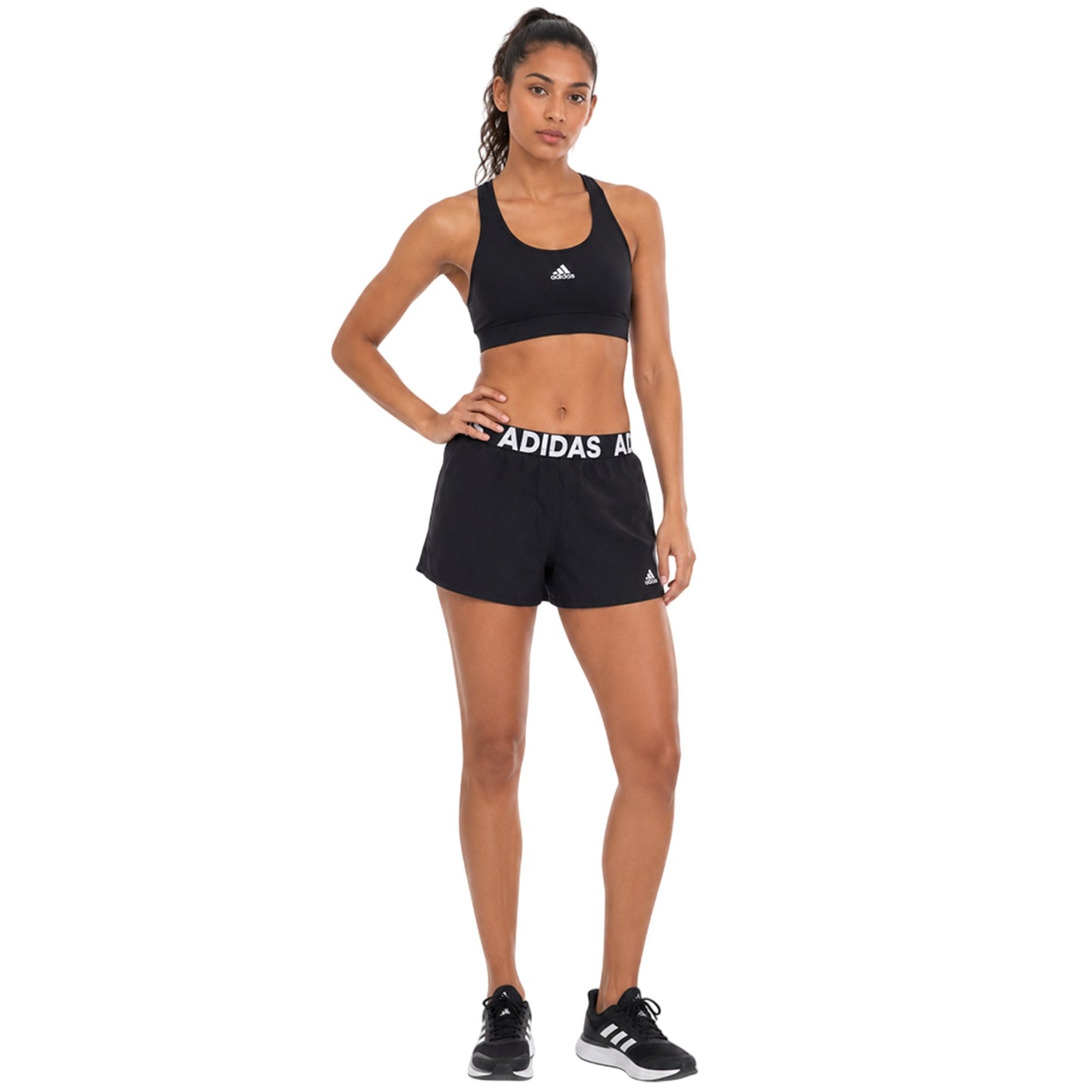 Black - Lifestyle - Adidas Womens-Ladies Beach Shorts