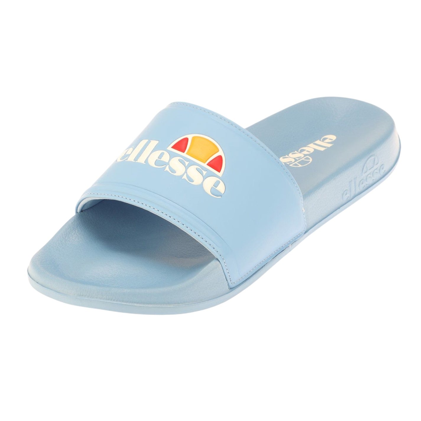 Light Blue - Pack Shot - Ellesse Mens Flipini Open Toe Slides
