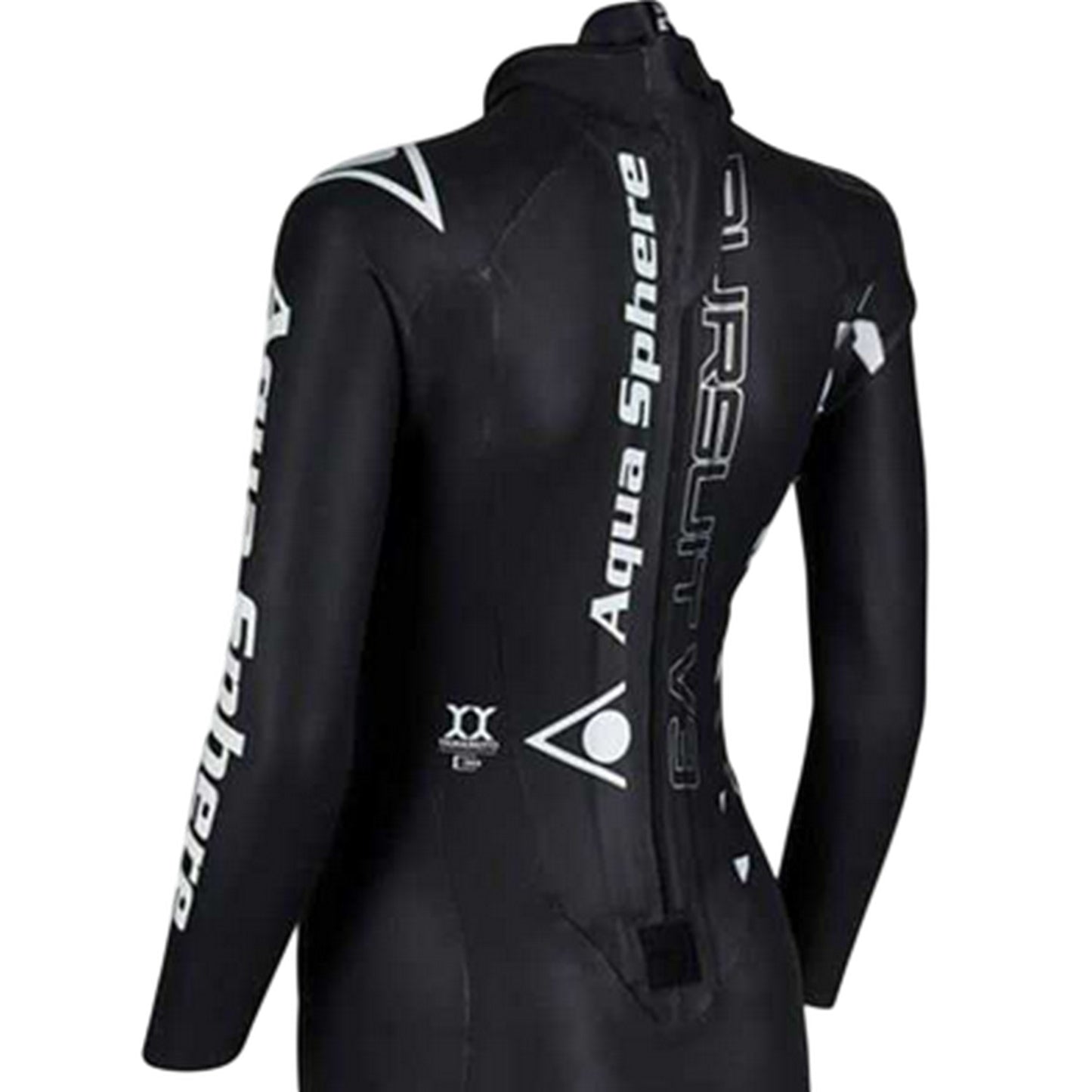 Black Print - Lifestyle - Aquasphere Womens-Ladies Graphic Print Full Wetsuit