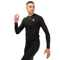 Black - Side - Skins Mens Series-3 Long-Sleeved Base Layer Top
