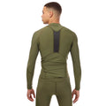 Khaki Green - Back - Skins Mens Series-3 Long-Sleeved Base Layer Top