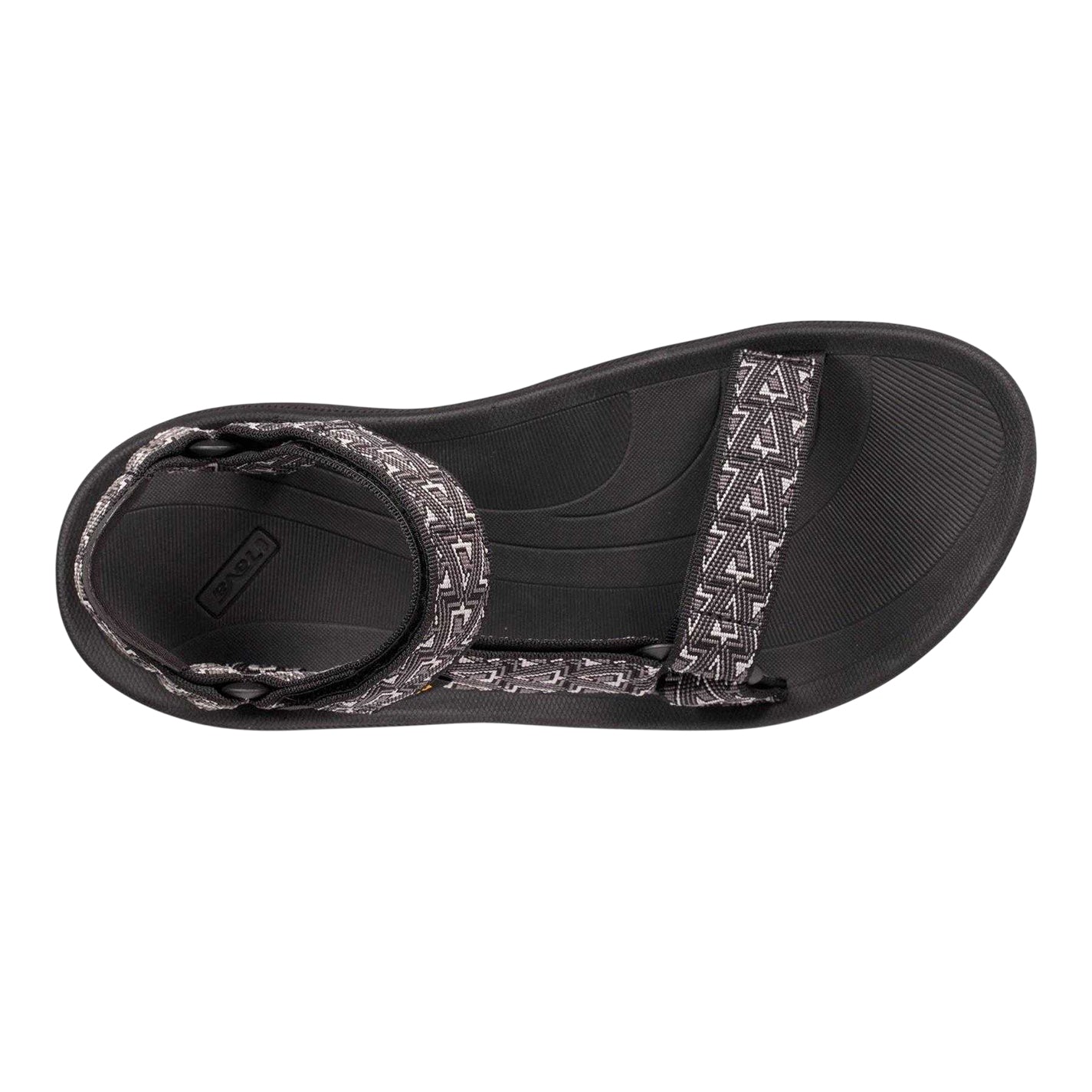 Black Print - Lifestyle - Teva Mens Winsted Adjustable Strap Sandals