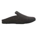 Black - Side - FitFlop Womens-Ladies Chrissie II Haus e01 Felt Slippers