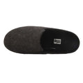 Black - Lifestyle - FitFlop Womens-Ladies Chrissie II Haus e01 Felt Slippers