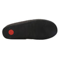 Black - Pack Shot - FitFlop Womens-Ladies Chrissie II Haus e01 Felt Slippers