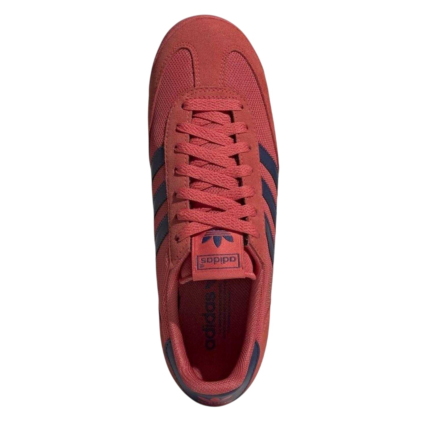 Red - Lifestyle - Adidas Mens Originals R71 Logo Leather Shoes