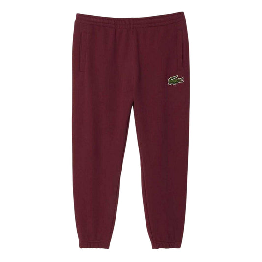 Red - Front - Lacoste Unisex Adult Embroidered Logo Sweatpants