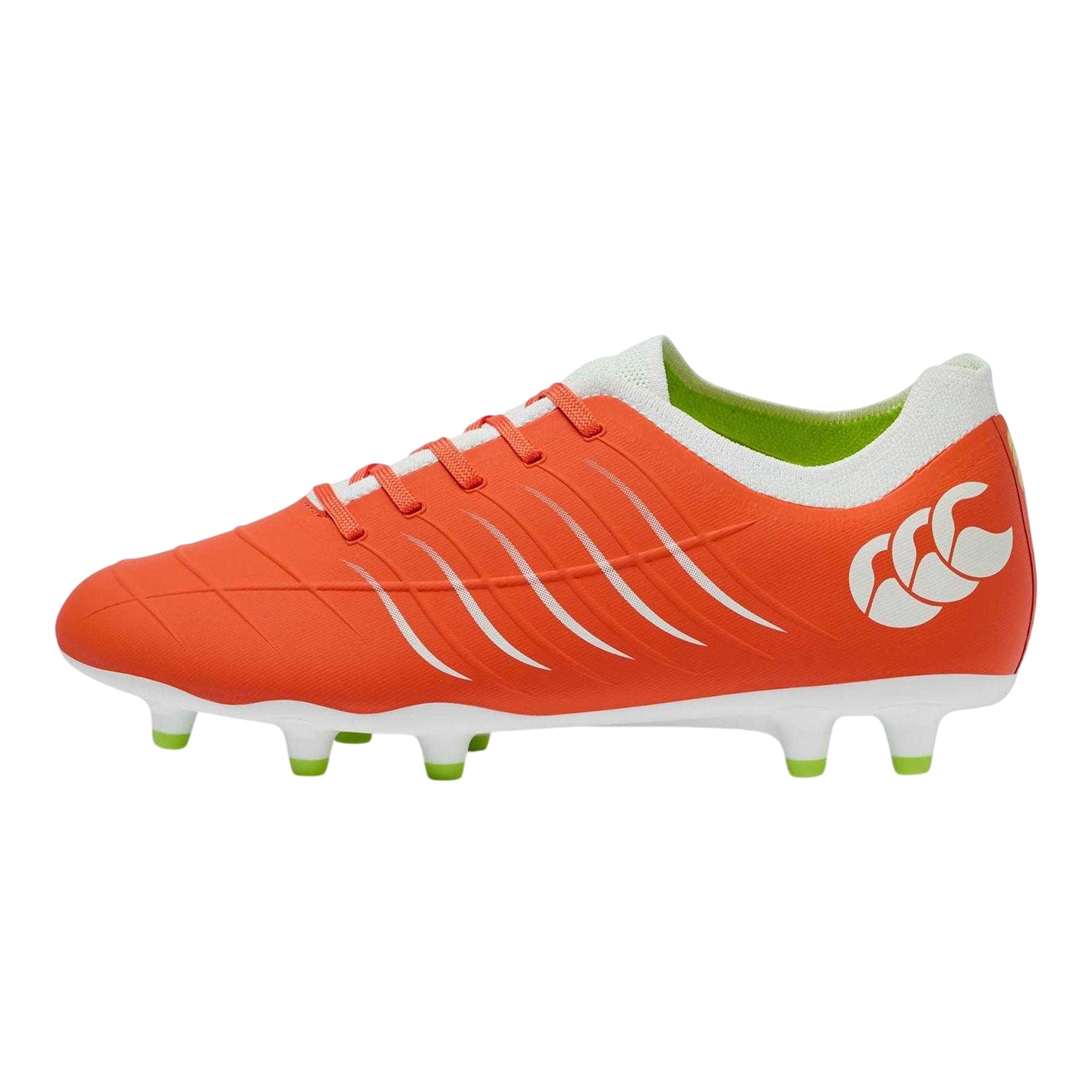Tangerine - Side - Canterbury Mens Phoenix 2.0 Elite Firm Ground Rugby Boots