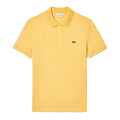 Yellow - Front - Lacoste Mens Pique Slim Polo Shirt