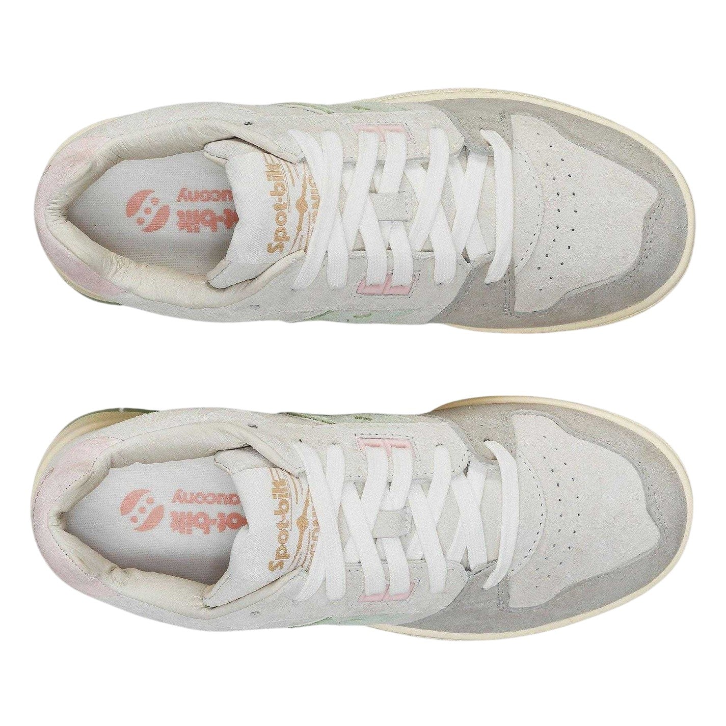 Beige - Lifestyle - Saucony Womens-Ladies Suede Low Trainers