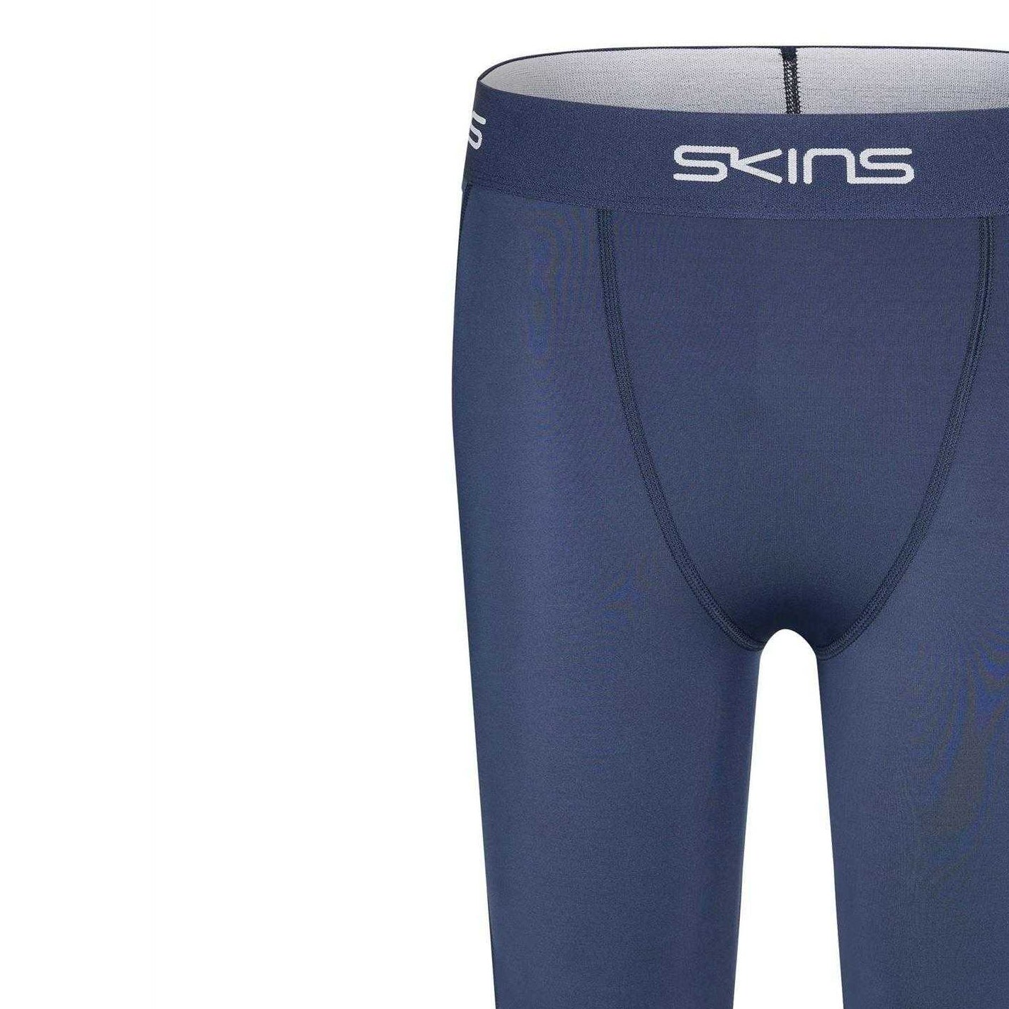 Blue - Side - Skins Mens Series-1 Fitted Compression Shorts