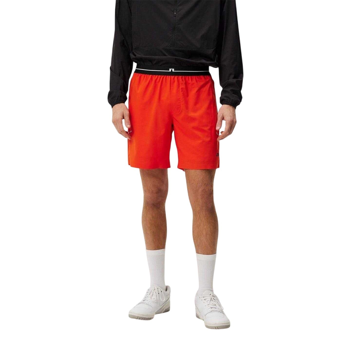 Tangerine Tango - Lifestyle - J.Lindeberg Mens Novo Athletic Shorts